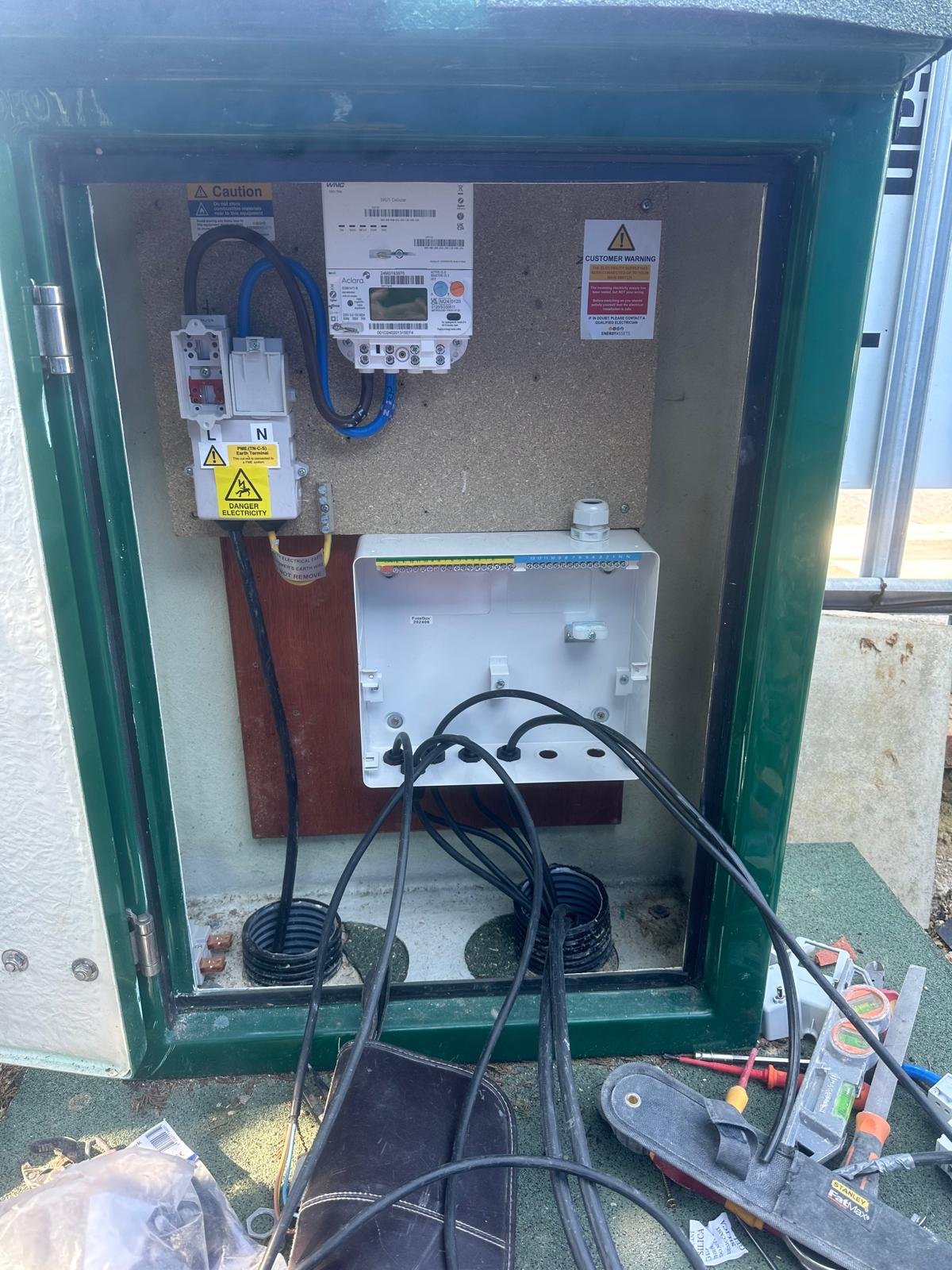 New FuseBox enclosure fitted